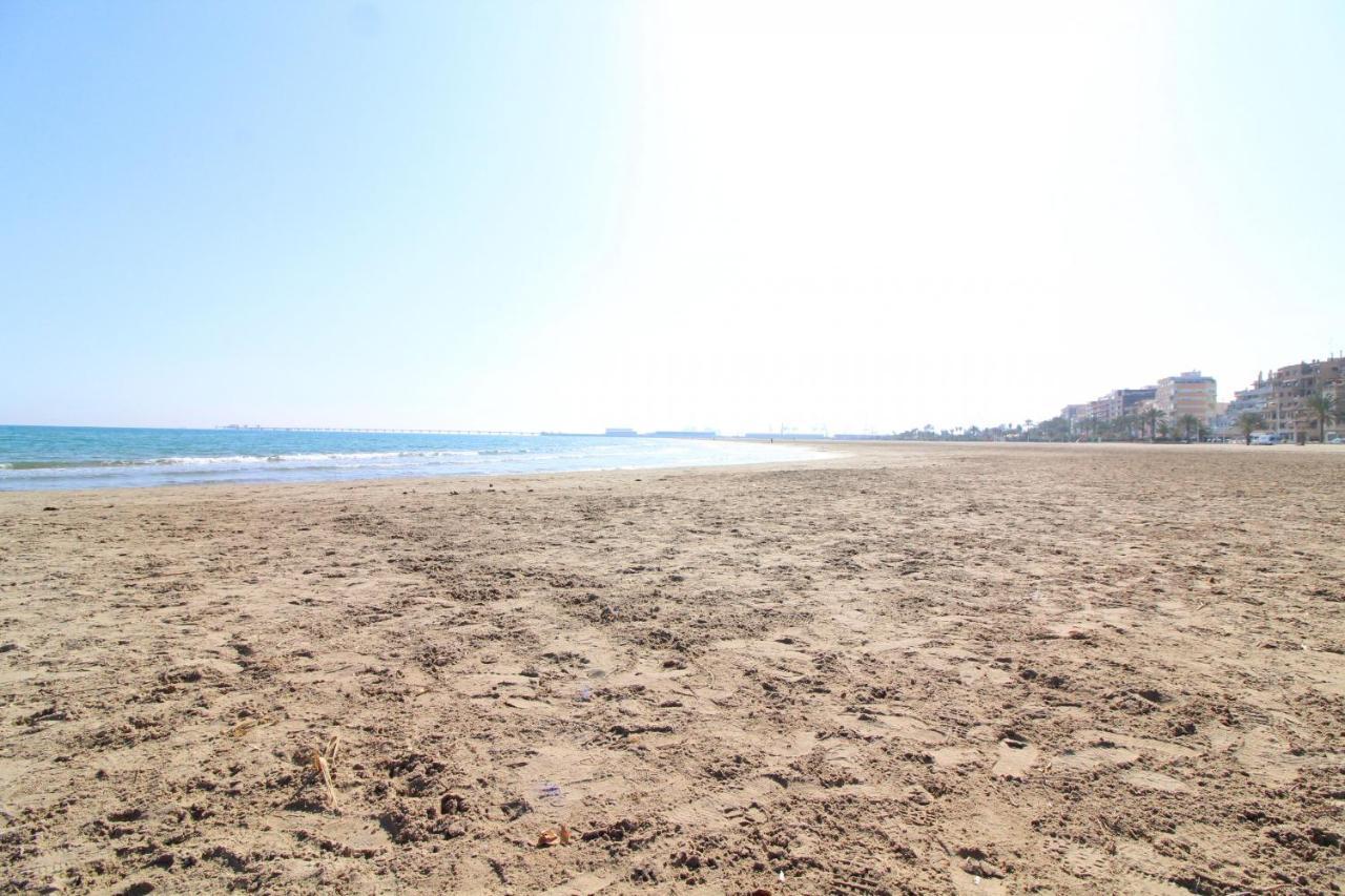 Global Properties, Apartamento En Primera Linea, Playa Sagunto 외부 사진